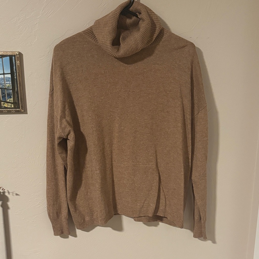 Z Supply Tan Knit Sweater